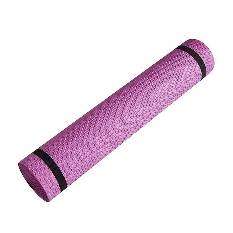 Boldfit Yoga mat for Women and Men with Carry Strap, EVA Material 6mm Extra  Thick Exercise mat for Workout Yoga Fitness Pilates and Meditation, Anti  Tear Anti Slip For Home & Gym Use